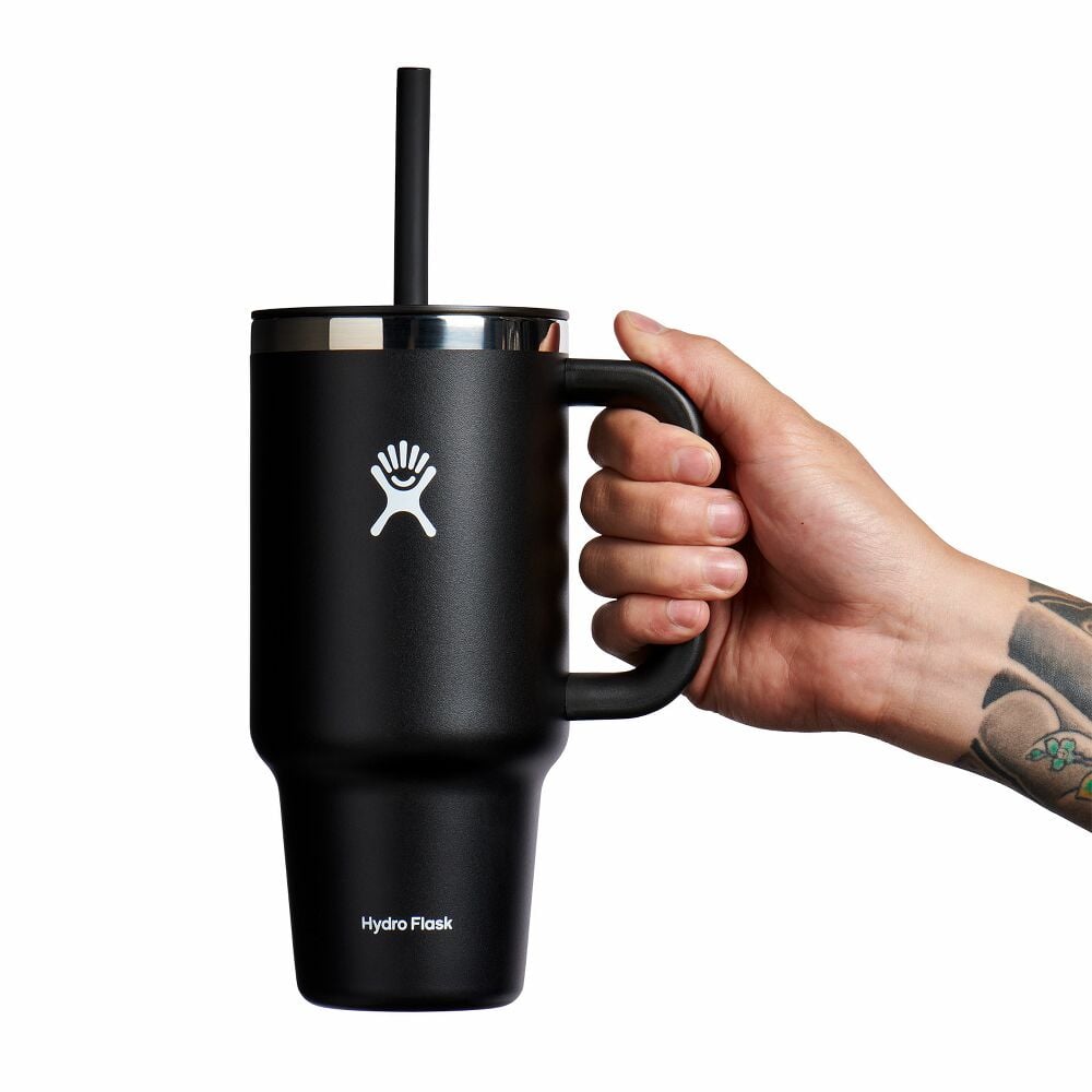 32 oz Travel Tumbler - Black