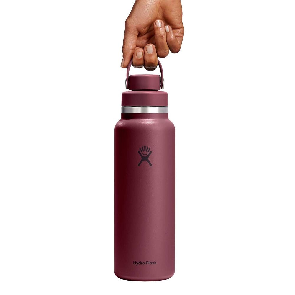 40 oz Wide Mouth with Flex Chug Cap - Burgundy