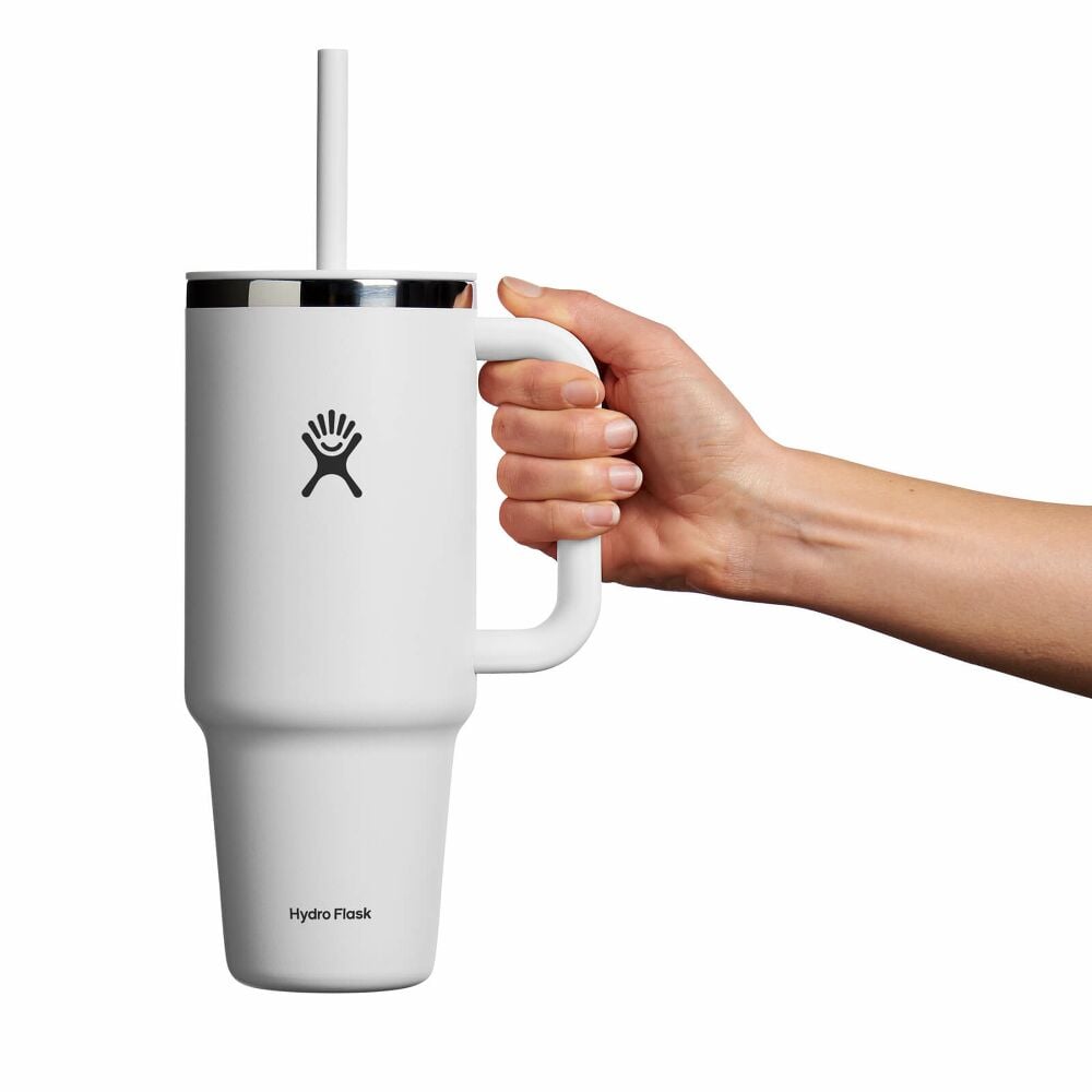 40 oz Travel Tumbler - White