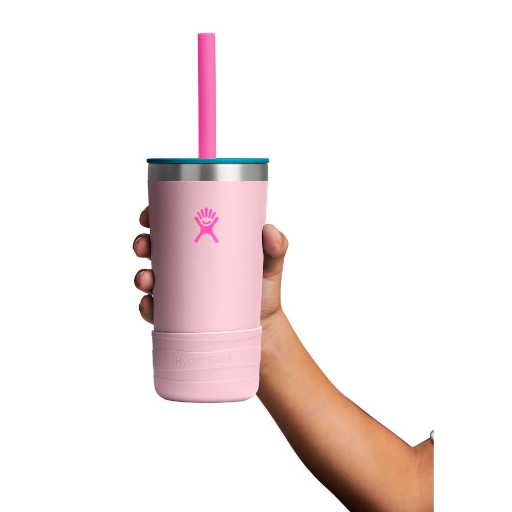 12 oz Kids Tumbler - Blossom Pink