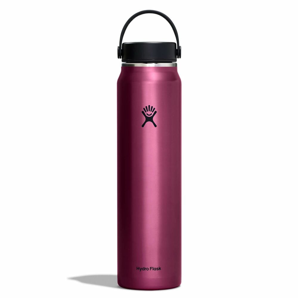 40 oz Lightweight Flex Cap Bottle - Garnet Red