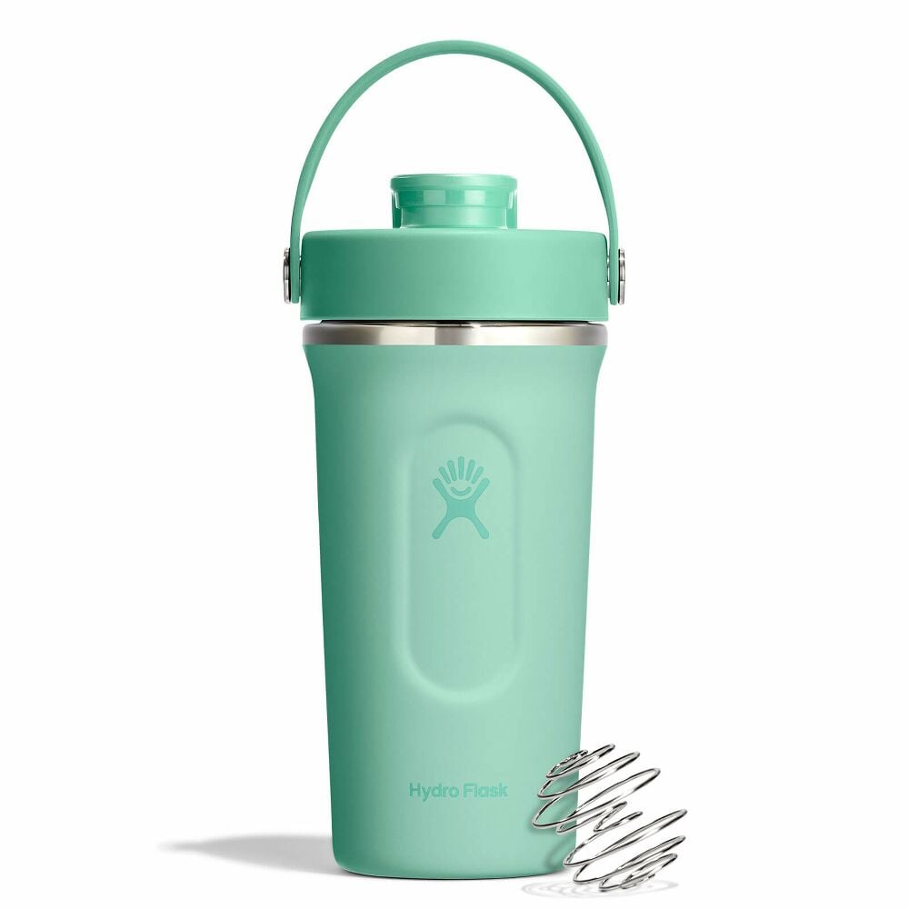 24 oz Insulated Shaker Bottle - Mermaid Green