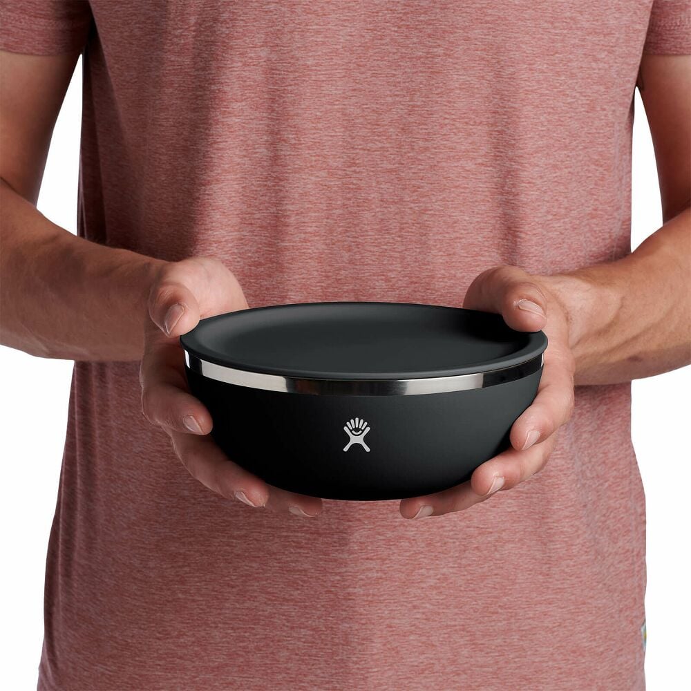 1 qt Bowl with Lid - Black