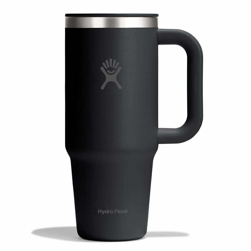 24 oz Travel Tumbler Mug - Tonal Black