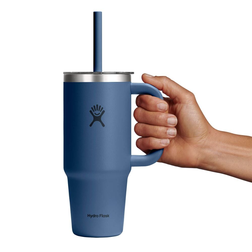 24 oz Travel Tumbler - Harbor Blue