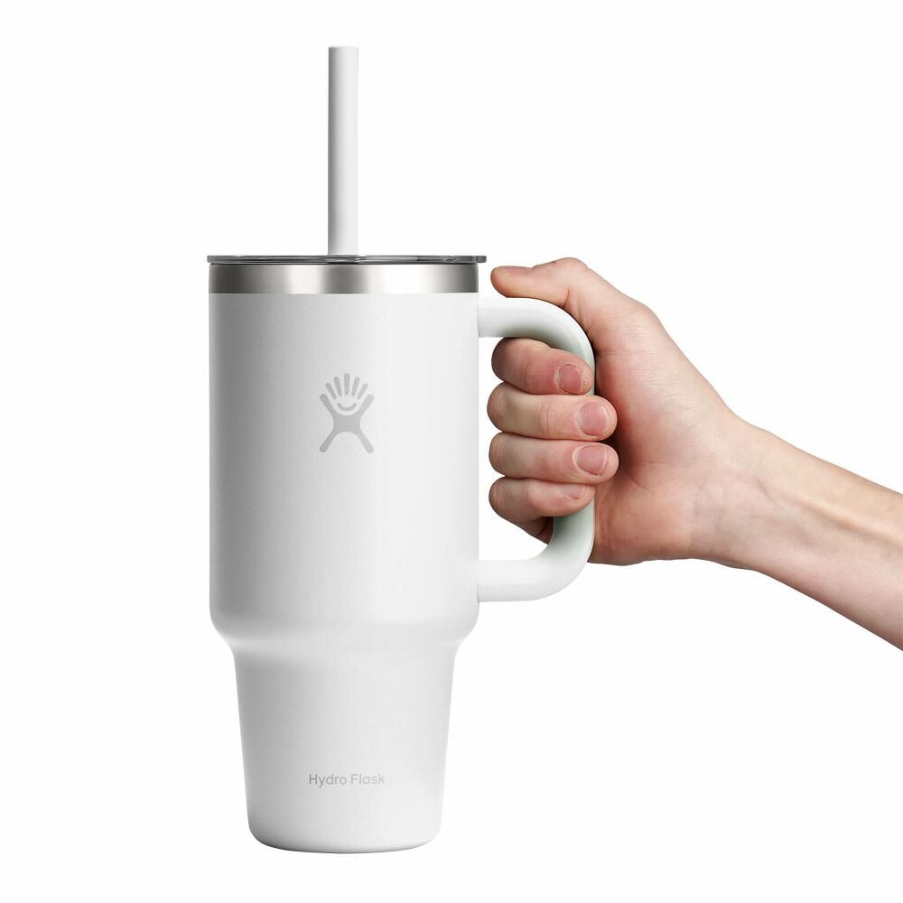 32 oz Travel Tumbler - White