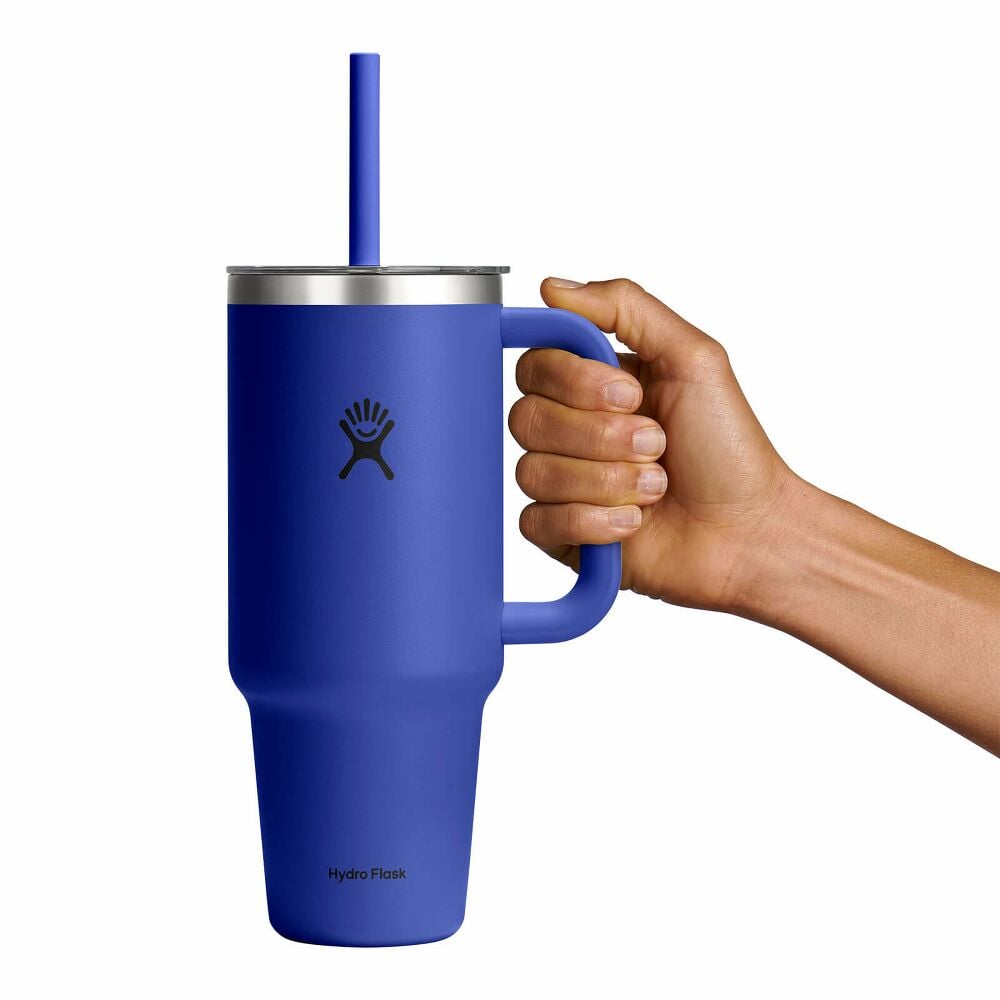 40 oz Travel Tumbler - Capri Blue