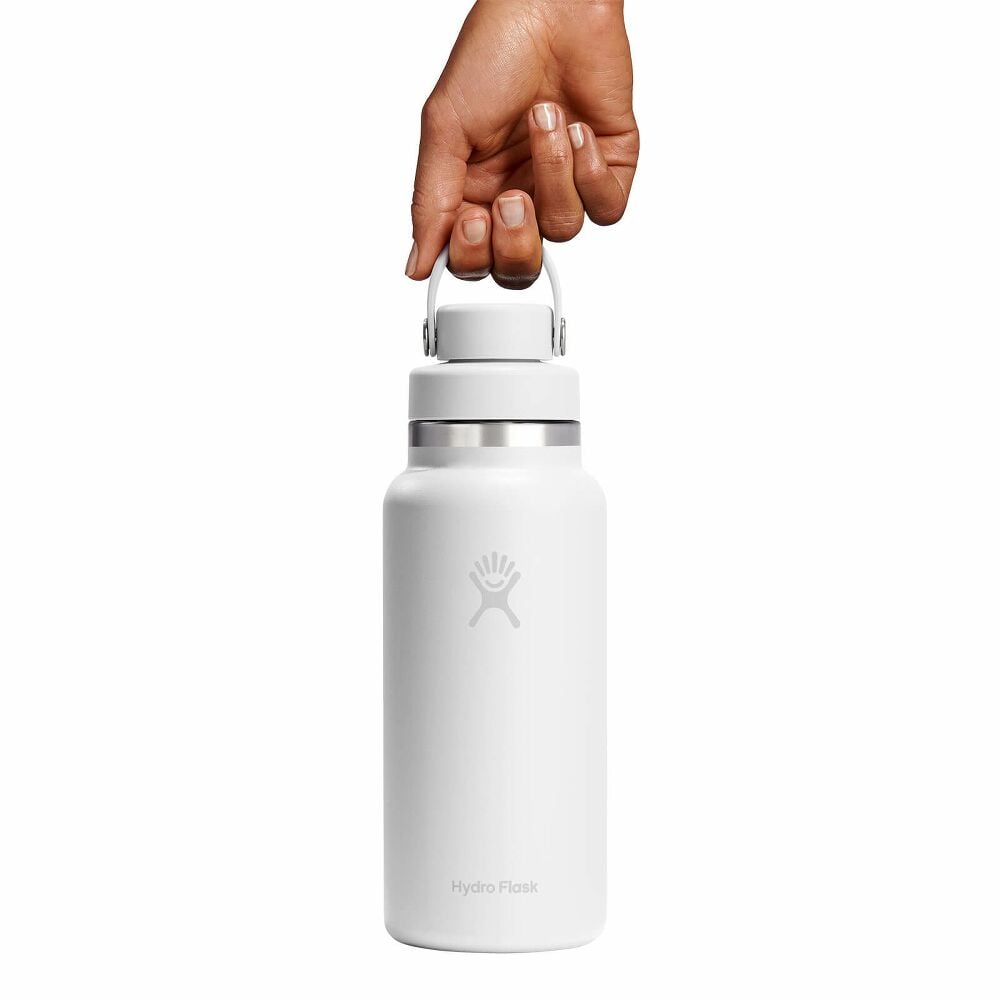 32 oz Wide Mouth with Flex Chug Cap - Tonal White