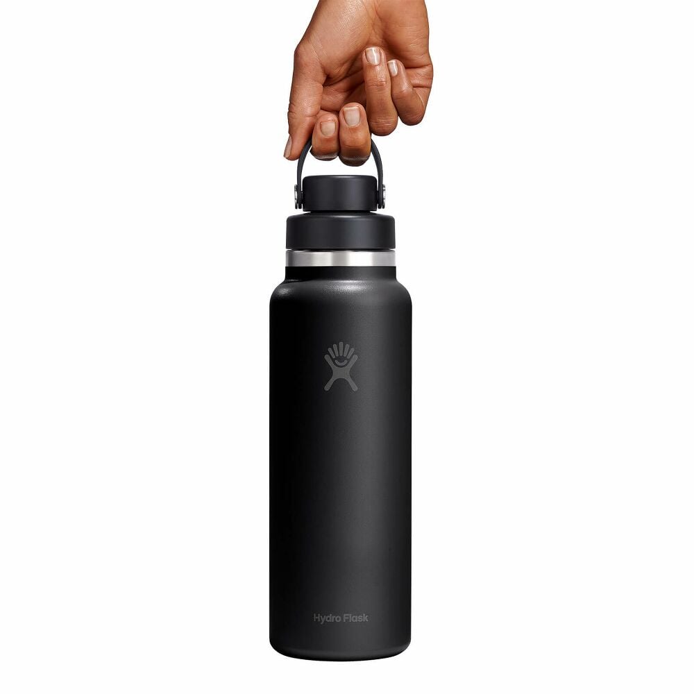40 oz Wide Mouth with Flex Chug Cap - Tonal Black